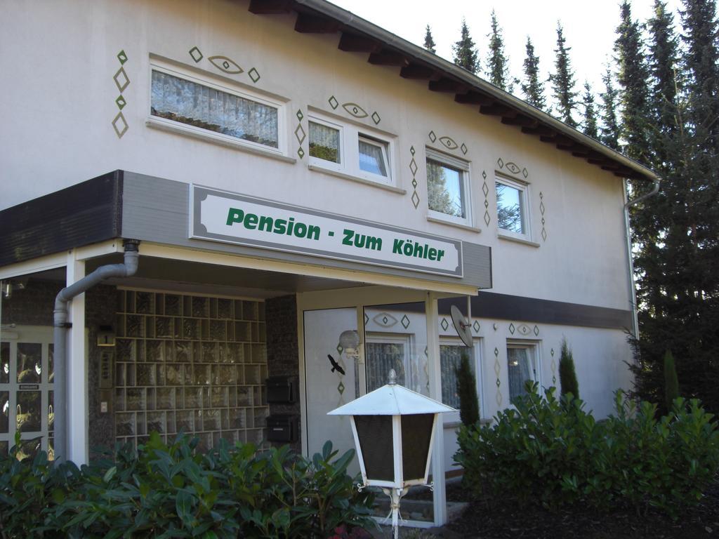 Pension Zum Koehler โชนวัลด์ ภายนอก รูปภาพ